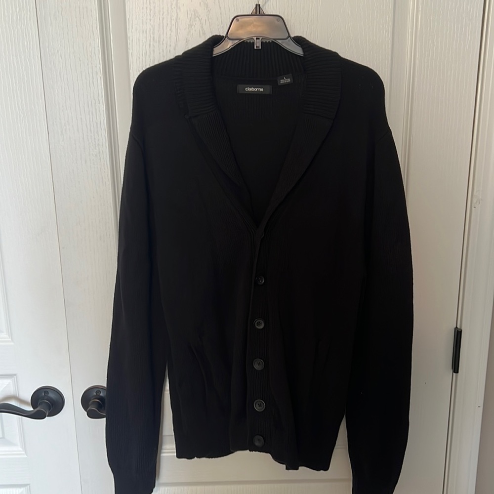 Claiborne Button Up Sweater